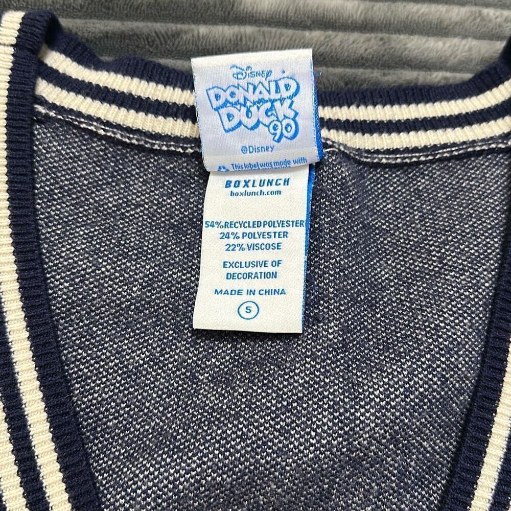 Her Universe Disney Donald Duck Ice Cream Cardigan Women’s Size S - Picture 6 of 9